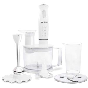 Sharp 5 in 1 Food Processor, 400W, EMFP41-W3