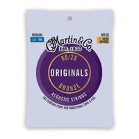 Martin The Original Acoustic Guitar Strings Set - 80/20 Medium - 013-.056 - M150