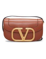 Supervee Calfskin Crossbody Bag - Jungle Brown - thumbnail