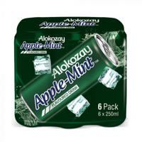 Alokozay Apple-mint Flavoured Drink - 250 Ml X Pack Of 6