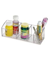 InterDesign Med+Bathroom Organizer 9 inch Clear