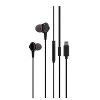 Green Lion Echo Stereo Earphones - Black