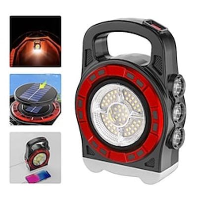 LED Light Camping Lanterns  Tent Lights Emitters Portable Professional Lightweight Easy Carrying Durable Camping / Hiking / Caving Everyday Use Hunting Red-LED Red-COB Yellow-LED miniinthebox