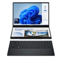 ASUS Zenbook Duo OLED UX8406MA-OLEDI7IG, Intel Core Ultra 7 155H 1.4GHz, 16GB RAM, 1TB SSD, 14.0 Inch WQ+ OLED Touch Screen, Intel Arc Graphics, Win11 Home, Eng-Arab K-B, Grey + Sleeve, Stylus