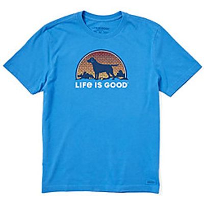 Men's Unisex Tee T shirt Shirt Hot Stamping Dog Graphic Prints Animal Plus Size Print Short Sleeve Casual Tops 100% Cotton Basic Designer Big and Tall Round Neck Blue / Sports / Summer miniinthebox