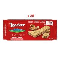Loacker Classic Napolitaner Wafers 28 X 90Gms