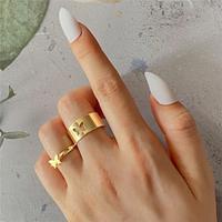 Ring For Women's Alloy Geometrical Butterfly Lightinthebox