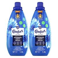 Comfort Concentrated Fabric Softener Iris & Jasmine 2 x 1.5 L