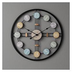 Unique Design Wall Clock for Living Room Decor Retro Large Wall Clock Silent Non Ticking Metal Clock for Bedroom Kitchen Decor Wall Decor Decorative Clock 40/50/60 CM Lightinthebox