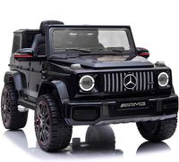 Megastar Ride On Licensed 12 V Mercedes AMG Classy Jeep - Black (UAE Delivery Only)