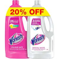 Vanish Liquid Stain Remover Pink+White-900Mlx2 (UAE Delivery Only)