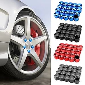 20PcsSet Wheel Nut Rim Cover 17mm Nut Car Wheel Auto Hub Screw Protection Anti-Theft Cover Cap for Car Lightinthebox
