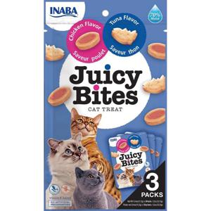Inaba Juicy Bites Tuna & Chicken Flavor 33 - 9G /3 Pouches Per Pack