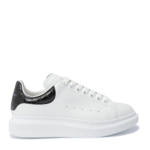 Oversized leather sneakers