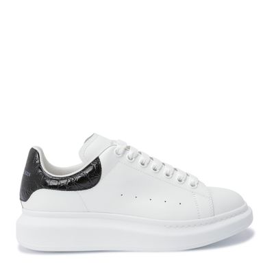 Oversized leather sneakers