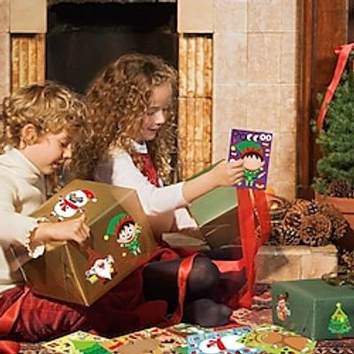 Christmas Party Games Sticker, Make Your Own Gnome Gingerbread Man Snowman Reindeer Face Christmas Character Stickers, Mix And Match Sticker Sheets Christmas Crafts Activities Sticker, Winter Holiday Lightinthebox