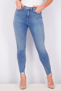 Womens Barbara High-Rise Skinny Ankle Jeans  Blue