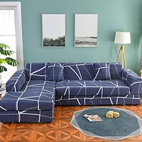 Print Dustproof Stretch Slipcovers Stretch Sofa Cover Super Soft Fabric Couch Cover Fit For 1 to 4 Cushion Couch And L Shape Sofa (You will Get 1 Throw Pillow Case as free Gift) Lightinthebox - thumbnail