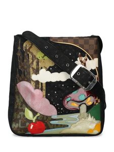 Synthetic Fibers Shoulder Bag