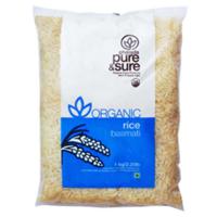 Pure & Sure Organic Brown Rice - 1Kg