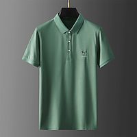 Men's T shirt Hiking Tee shirt Hiking Polo Shirt Short Sleeve Tee Tshirt Top Outdoor Quick Dry Lightweight Breathable Sweat wicking Spring Summer White Black Blue Hunting Fishing Climbing Lightinthebox - thumbnail