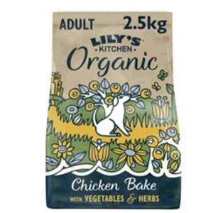 Lily'S Kitchen Organic Chicken Bake With Vegetable & Herb Adult Dry Dog Food (2.5Kg)
