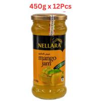 Nellara Mango Jam 450Gm Bottle (Pack of 12)