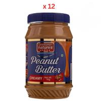 Natures Choice Natures Choice Peanut Butter Creamy 1Kg Pack Of 12 (UAE Delivery Only)