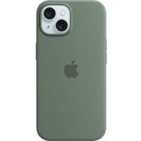 iPhone 15 Silicone Case with Mag Safe | Color Cypress