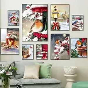 People Wall Art Canvas Nordic Women with Stairs Prints and Posters Abstract Portrait Pictures Decorative Fabric Painting For Living Room Pictures No Frame miniinthebox