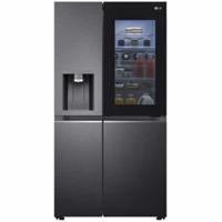 LG Side-by-Side InstaView™, Black Fridge [GR-X267CQEW]