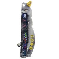 Swooosh Gleaming Stones Nylon Safe Cat Collar - Blue - thumbnail