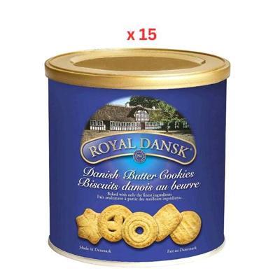 Royal Dansk Danish Mini Can Butter Cookies, 15X200G