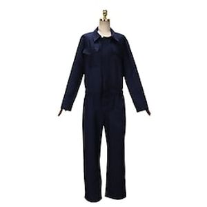 Halloween Michael Myers Cosplay Costume Men's Movie Cosplay Cosplay Green Dark Blue Leotard / Onesie Halloween Masquerade Polyester miniinthebox