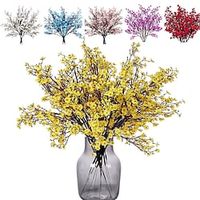 Artificial Flowers Home Decorations Simulation Flowers Wedding Party Tabletop Display 2Pcs 50cm20" Lightinthebox - thumbnail