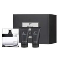 Salvatore Ferragamo Pour Homme Black 3Pcs Edt 100Ml + Shampoo & Shower Gel 75Ml + After S-Balm 75Ml Set