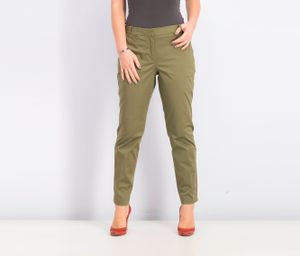 Womens Front Pocket Pants  Forest Olive