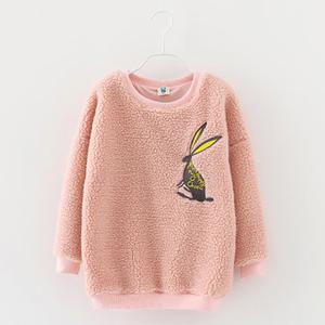 Girls Cartoon Rabbit Tops