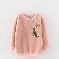 Girls Cartoon Rabbit Tops - thumbnail