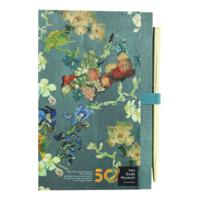 Blueprint Collections Van Gogh Anniversary Handbag Notebook & Pen - thumbnail