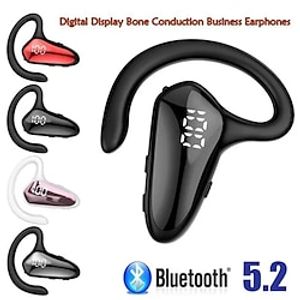 YX02 True Wireless Headphones TWS Earbuds Ear Hook Bluetooth 5.2 LED Power Display for Apple Samsung Huawei Xiaomi MI  Mobile Phone miniinthebox