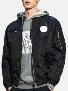 Arm Pocket Baseball Bomber Jacket