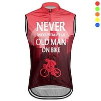 21Grams Men's Cycling Vest Cycling Jersey Sleeveless Bike Vest  Gilet Top with 3 Rear Pockets Mountain Bike MTB Road Bike Cycling Breathable Moisture Wicking Quick Dry Back Pocket Yellow Red Blue Lightinthebox - thumbnail