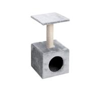 Ebi Classic Cat Tree Abey - Grey-30X30X60Cm