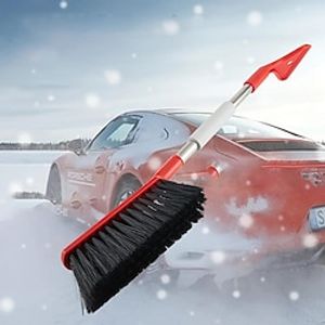 Two In One Snow Removal Brush Shovel, Three Rows Of High-quality Nylon Brush Shovel, Snow Removal, Windshield Defrosting Wiper, Winter Accessories Lightinthebox