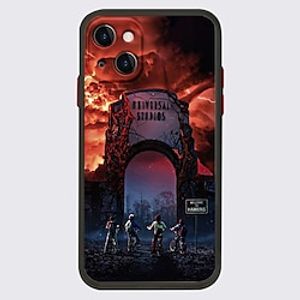 Stranger Things Anime Phone Case For Apple iPhone 13 Pro Max 12 11 SE 2022 X XR XS Max 8 7 Unique Design Protective Case Transparent Pattern Dustproof Back Cover TPU Lightinthebox