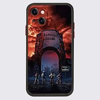 Stranger Things Anime Phone Case For Apple iPhone 13 Pro Max 12 11 SE 2022 X XR XS Max 8 7 Unique Design Protective Case Transparent Pattern Dustproof Back Cover TPU Lightinthebox - thumbnail