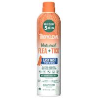 Tropi Clean Natural Flea & Tick Easy Mist Spray For Dogs - 14 oz