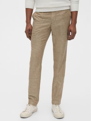 Linen Khakis in Slim Fit Linen Khakis in Slim Fit