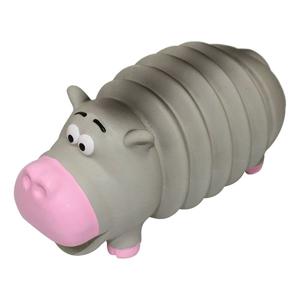 Vadigran Dog Toy Latex Hippo Ribble 19.5cm